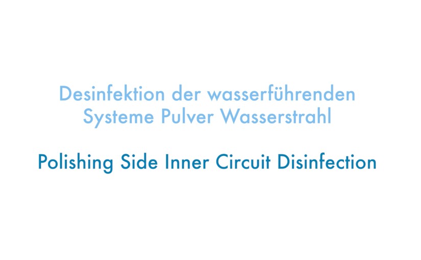 MyLunos Duo: Disinfection of water-carrying systems